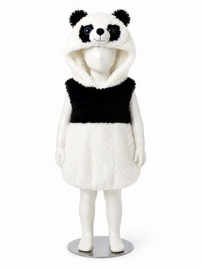 Panda 18-24 Month Costume Hooded One Piece